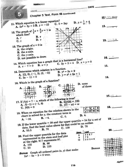 chapter-test-form-1b-pdf-pdf-numbers-teaching-mathematics